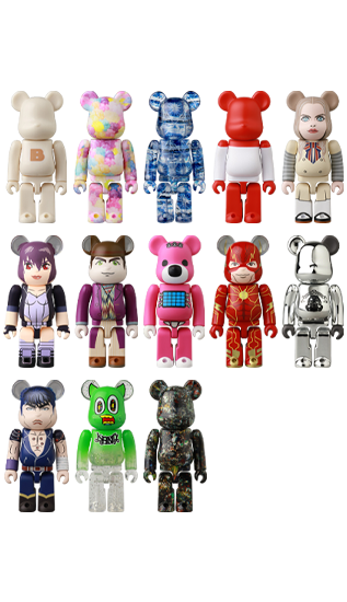 カードは3種類のみついてますベアブリック47 BE@RBRICK47 13点セット 