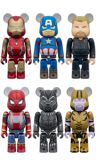 その他 marvel infinity BE@RBRICK Bearbrick x Marvel Infinity Saga Iron Man Battle Damaged Ver