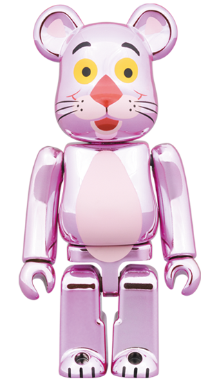2set Be@rbrick pink panther 100% & 400%その他