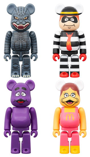 ゴジラVSマクドナルド BE@RBRICK ベアブリック 10セット宜しくお願い致します