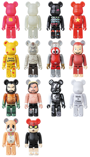 超人気SALEJ57 BE@RBRICK ベアブリック 100%　ベアブリック シリーズ12　シークレット UNDEFEATED　MATRIX RELOADED キューブリック、ベアブリック