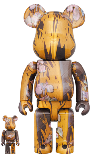 7,728円BE@RBRICK 尾形光琳 国宝 「八橋蒔絵螺鈿硯箱」 100% \u0026 400%