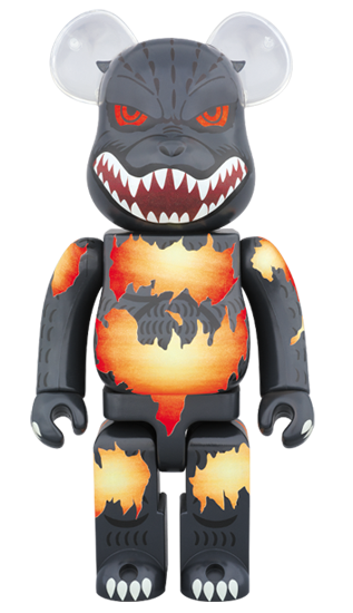 Godzilla ベアブリック ゴジラ BE@RBRICK 400%\u0026100%ゲーム ...