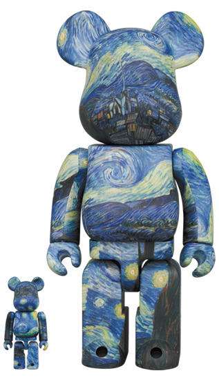 Gogh The Starry Night BE@RBRICK 100%400％フィギュア - excelbilearn.com