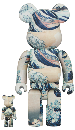 売上倍増BE@RBRICK 葛飾北斎「神奈川沖浪裏」 1000％ その他