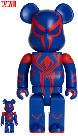 BE@RBRICK SPIDER-MAN 2099 100% & 400%