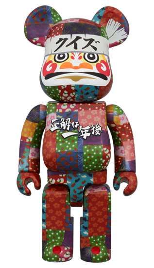 BE@RBRICK 達磨 クイズ☆正解は一年後 400%エンタメ/ホビー