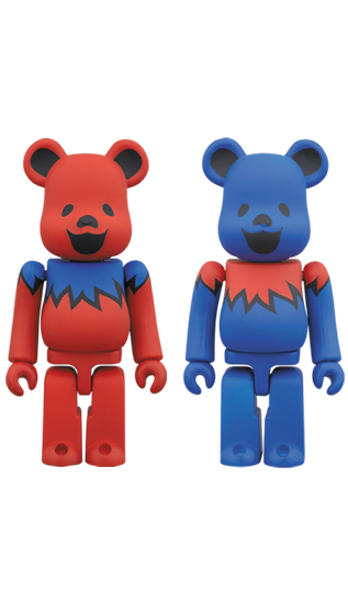 【限定配送】BE@RBRICK クリスマス 、dancing bear100％　2点セット その他