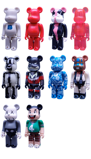 ベアブリック ★ BE@RBRICK ★ シリーズ4 ★ 2002B@-028 ★ ゼブラ 品