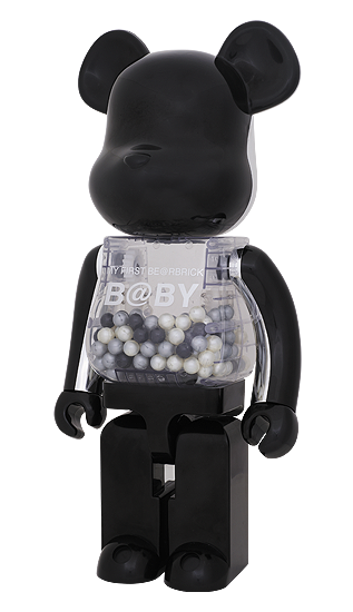 MY FIRST BE@RBRICK B@BY BLACK & WHITE